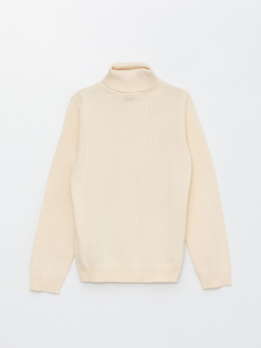 LCW Kids Rollkragen Basic Langarm Pullover für Jungen Strickpullover -W31495Z4-FF7