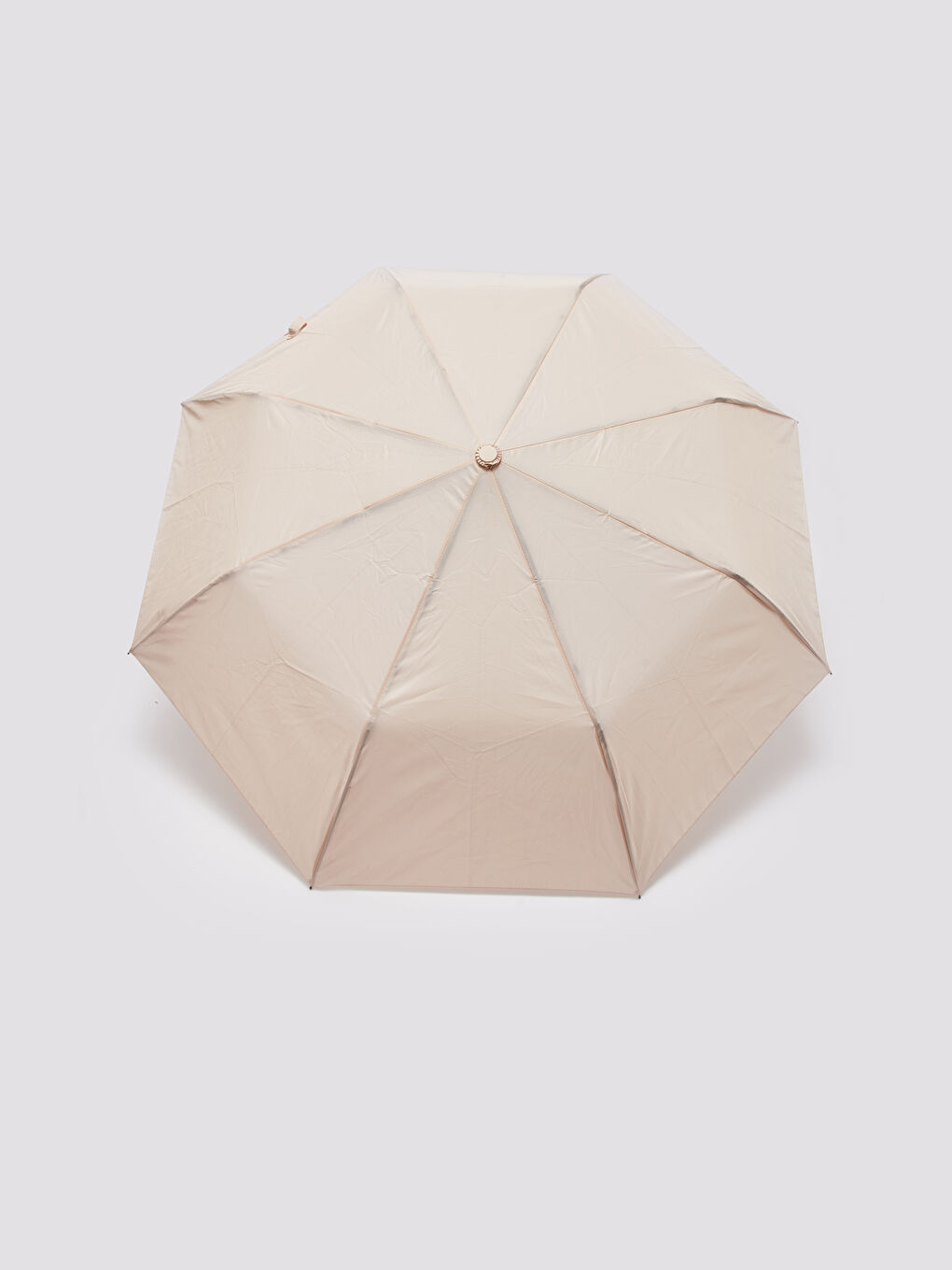 Bej Kılıflı Katlanabilir Şemsiye-2