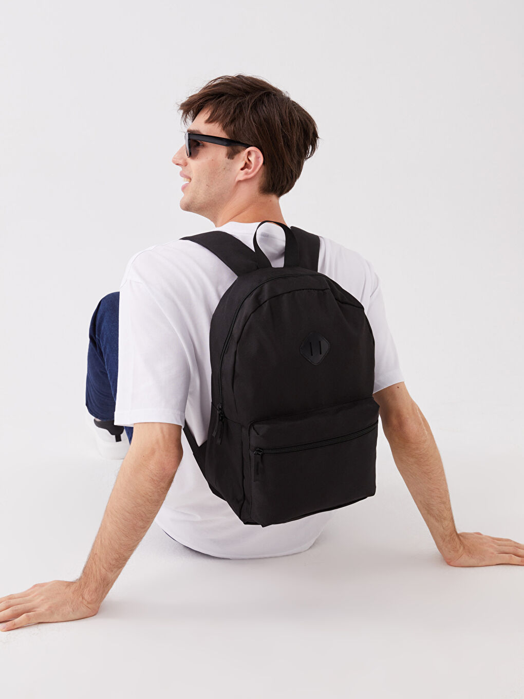 Siyah Erkek Sırt Çantası