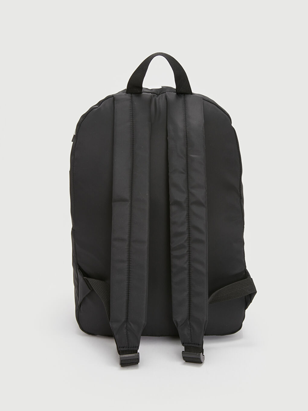 Siyah Yazı Baskılı Erkek Sırt Çantası-4