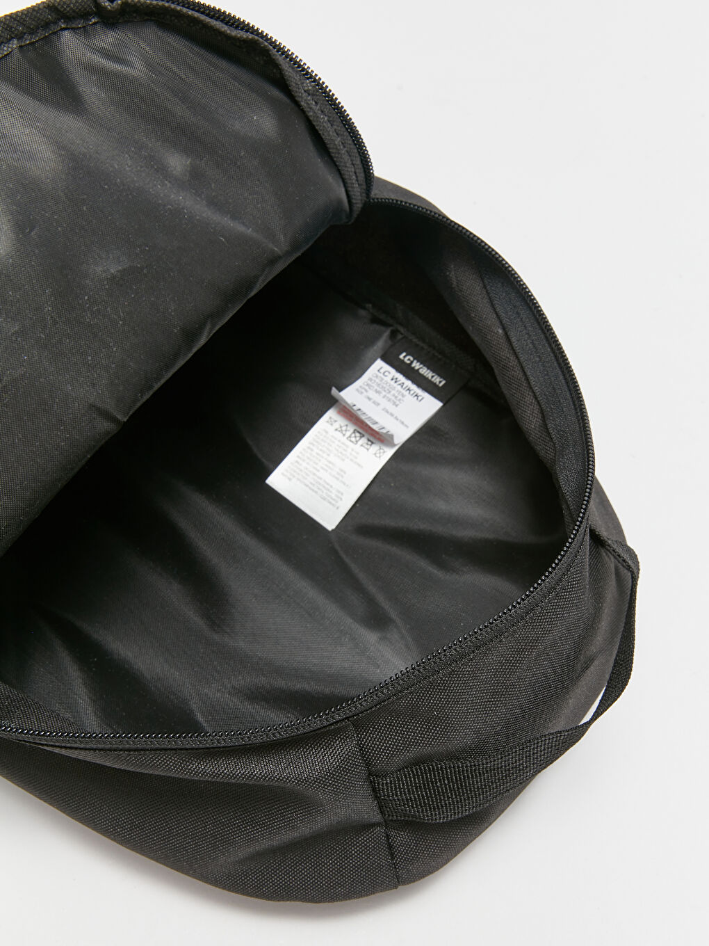 LCW ACCESSORIES Siyah Yazı Baskılı Erkek Sırt Çantası - 4