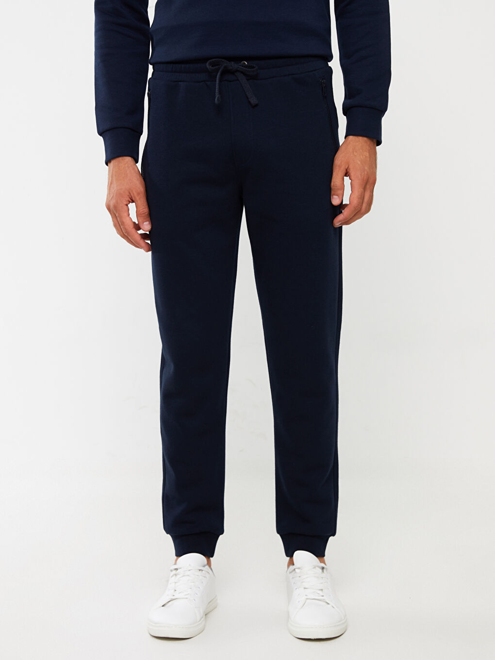 Pantaloni de trening groși cu croială standard pentru bărbați-1