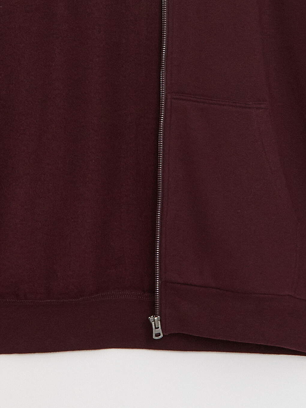 Hooded Long Sleeve Men's Thick Zip-Up Sweatshirt-6