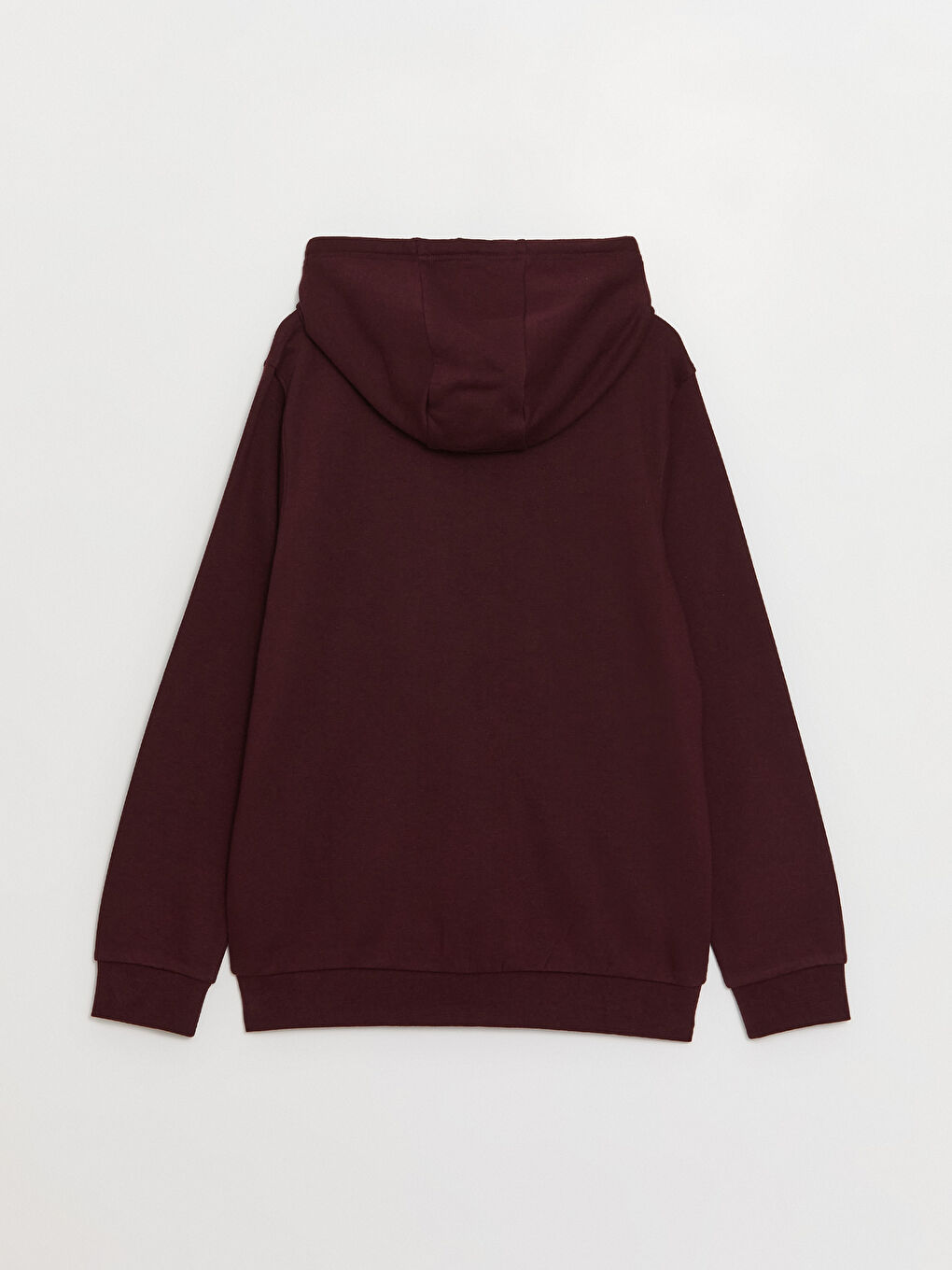 Hooded Long Sleeve Men's Thick Zip-Up Sweatshirt-7