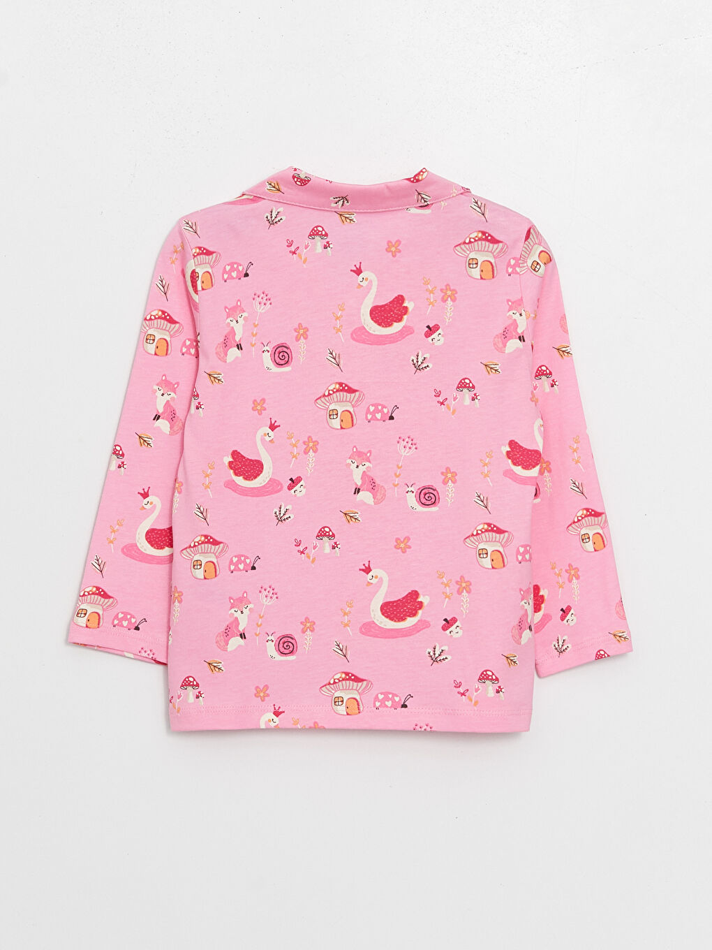 Ensemble de pyjama pour filles bébé à col roulé-2