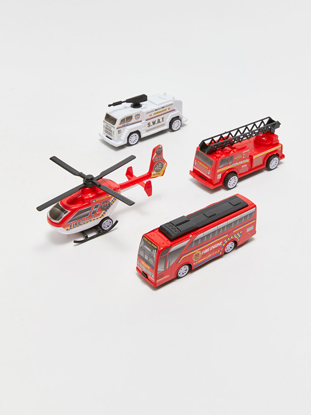LCW ACCESSORIES Oyuncak İtfaiye Araç Seti 4'lü - 2