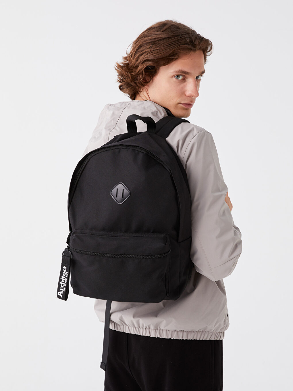 LCW ACCESSORIES Tag Detailed Men's Backpack -W31722Z8-HUC