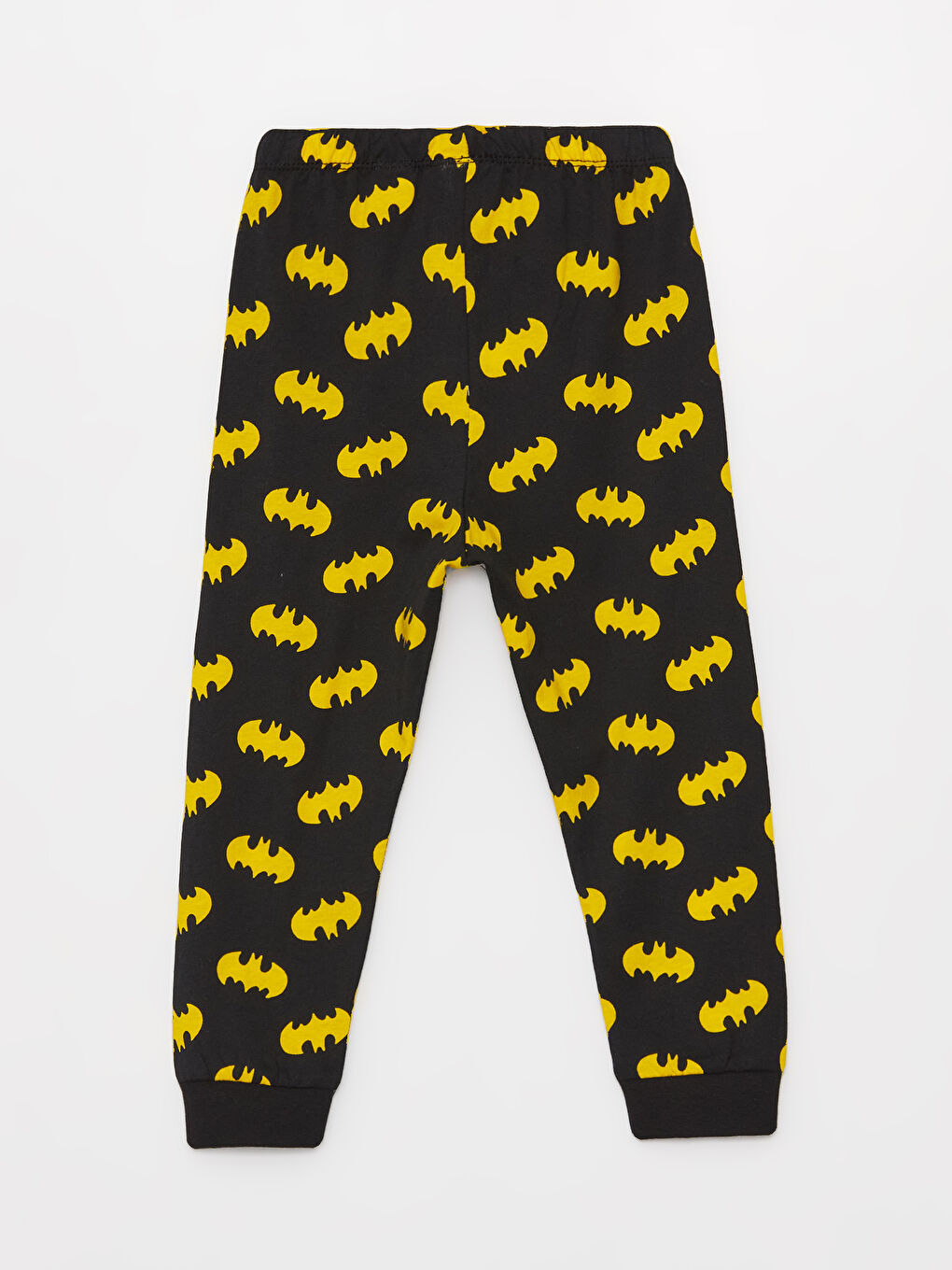 LCW baby Siyah Bisiklet Yaka Uzun Kollu Batman Baskılı Erkek Bebek Pijama Takımı - 8