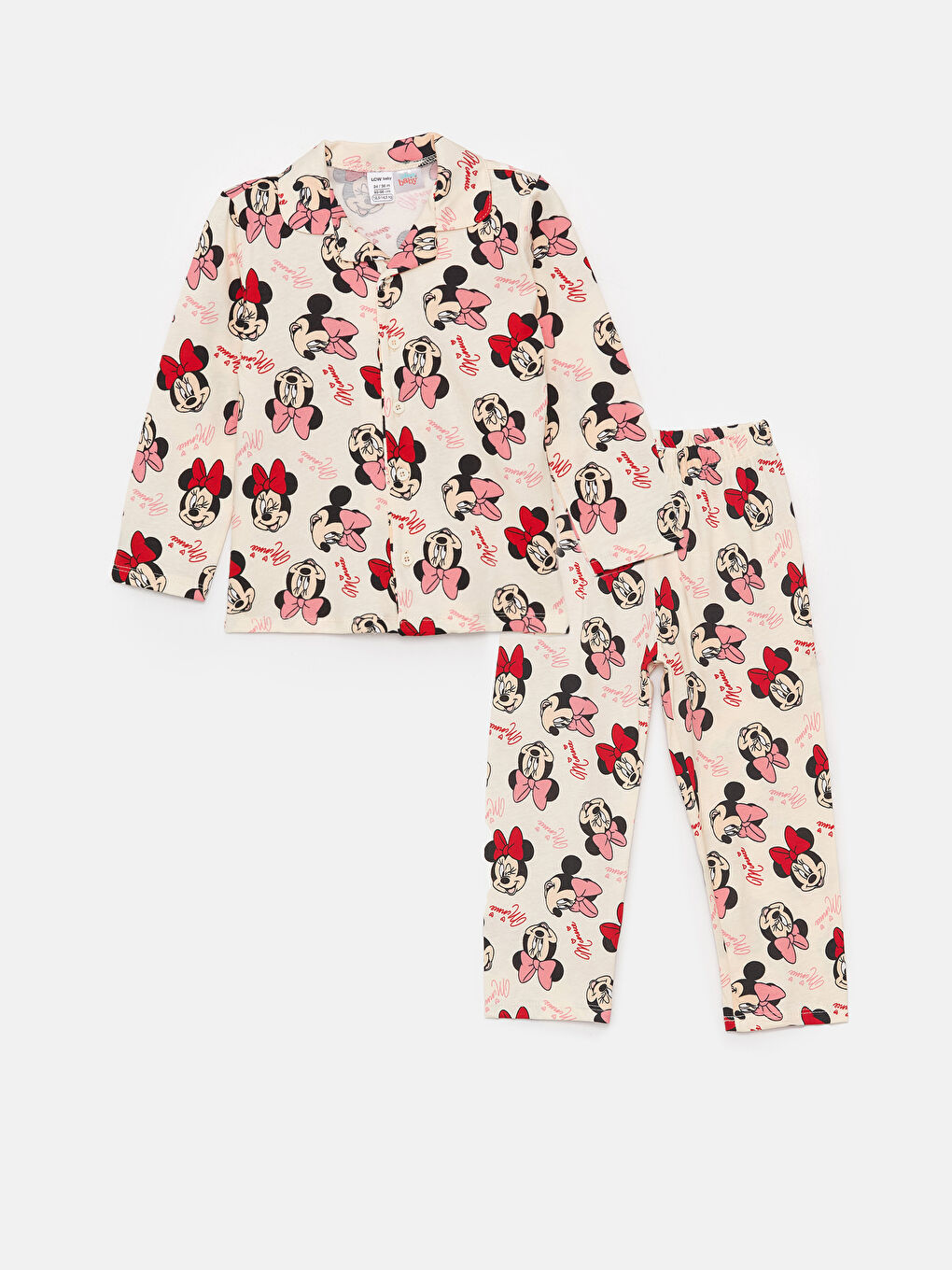 Minnie Mouse Pajama Set That Makes You Sleep Soundly -W31724Z1-LRB