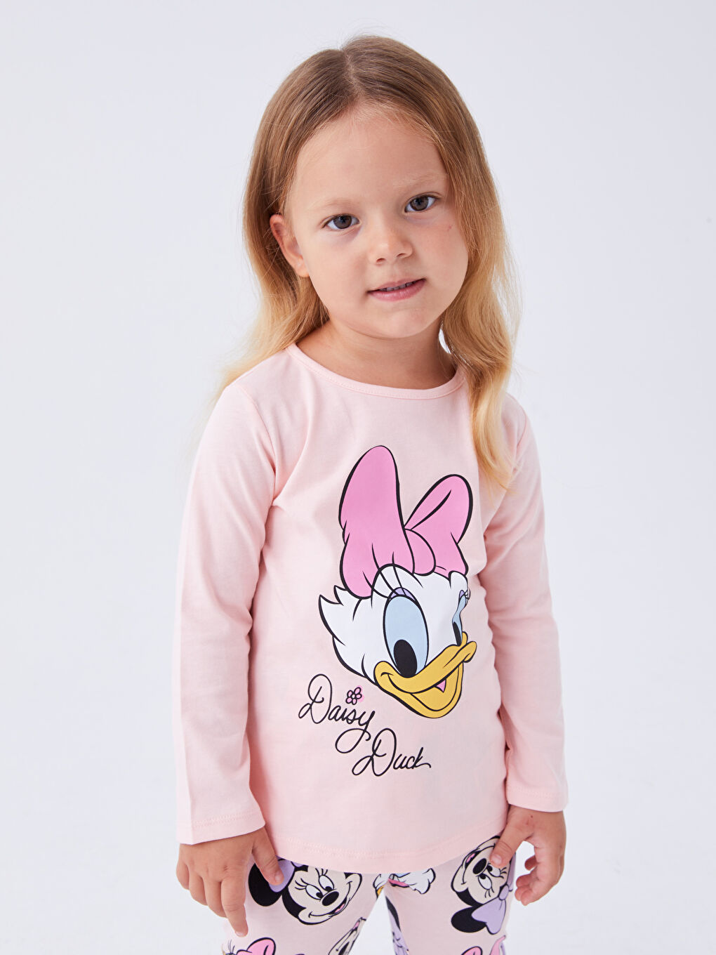 LCW baby Daisy Duck Printed Baby Girl Pajamas Set -W31733Z1-FWH