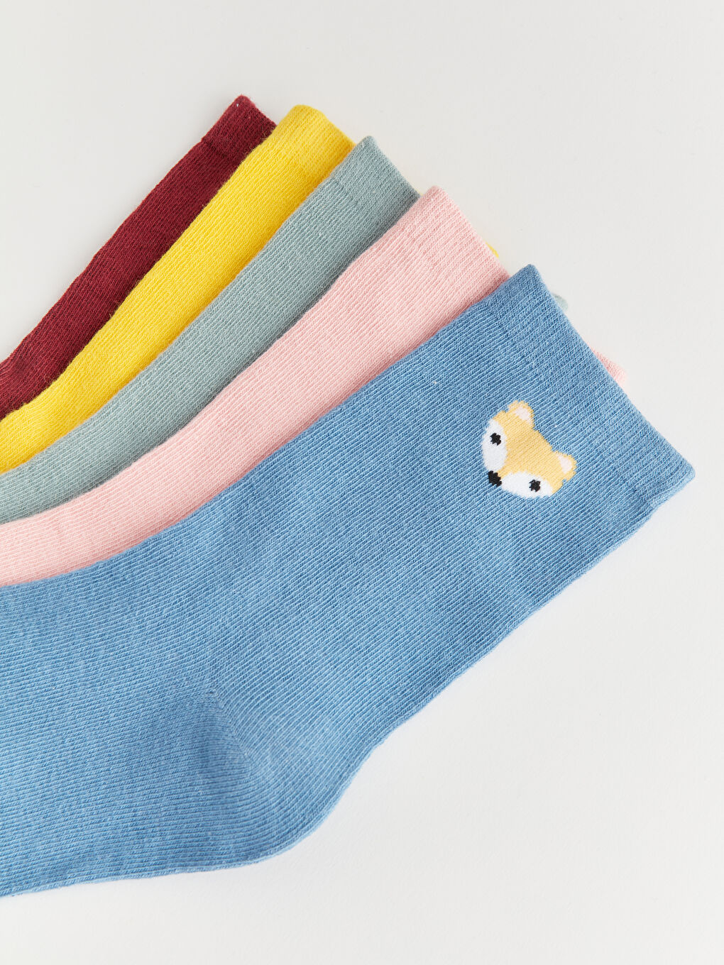 принтті әйелдерге арналған тобық шұлықтары 5 данадан тұратын-2