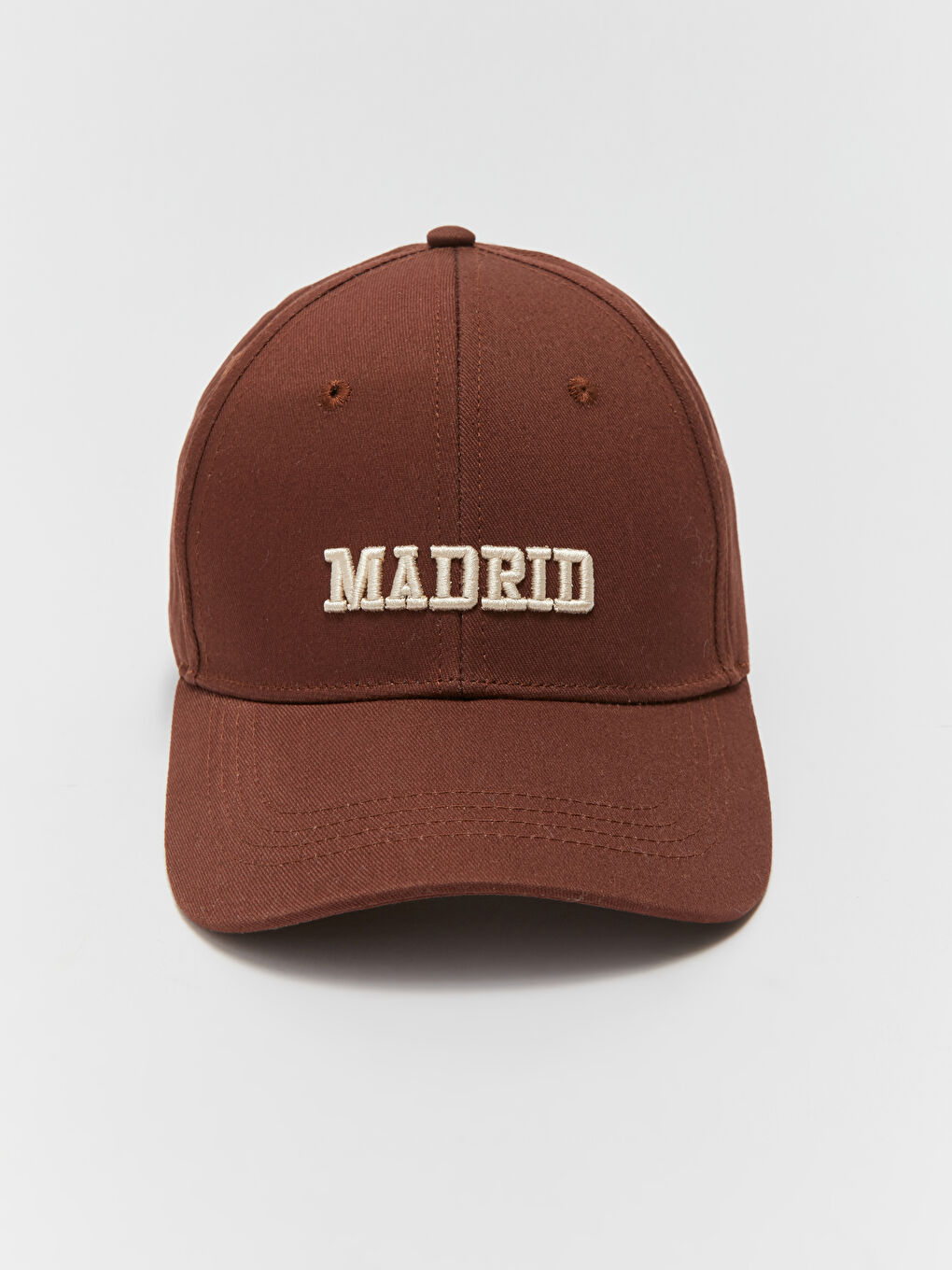 Text Embroidered Women's Baseball Cap-3
