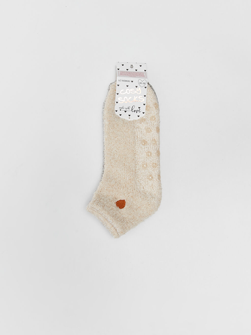 LCW DREAM Embroidered Women's Homewear Socks 2 Pack -W31823Z8-L8Q