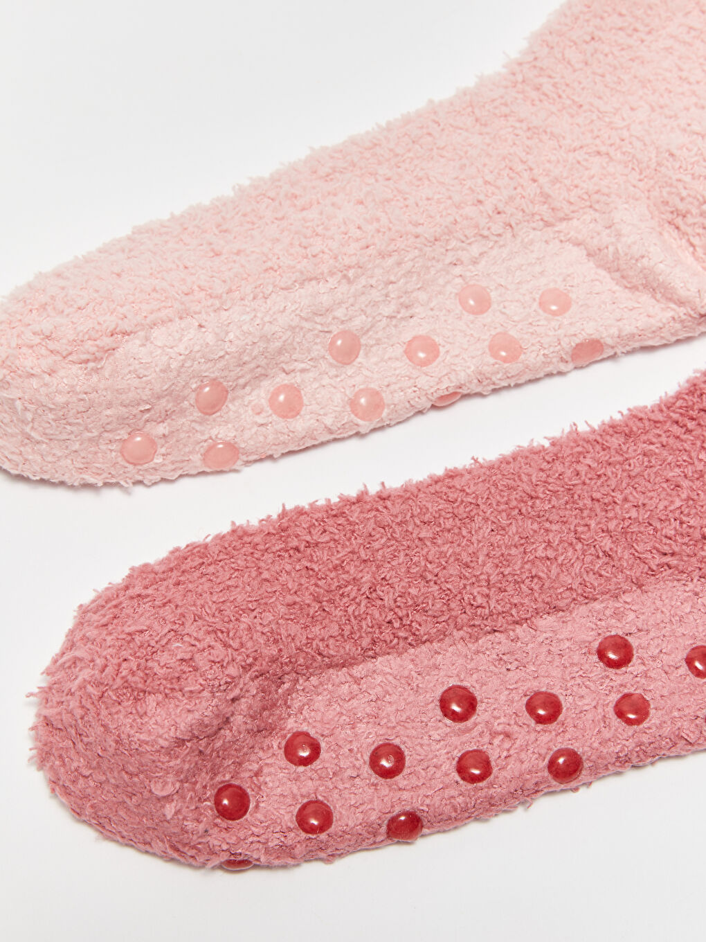 LCW DREAM Heart Embroidered Women's Home Socks 2-Pack -W31841Z8-GVS