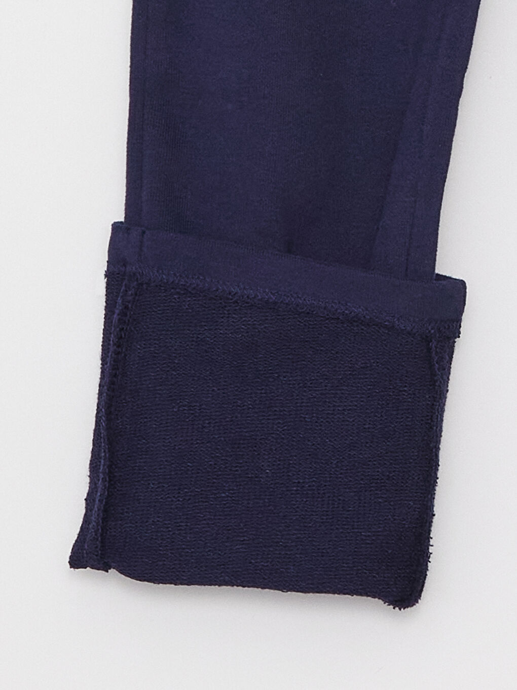 Lacivert Beli Lastikli Basic Kız Çocuk Eşofman Altı-2