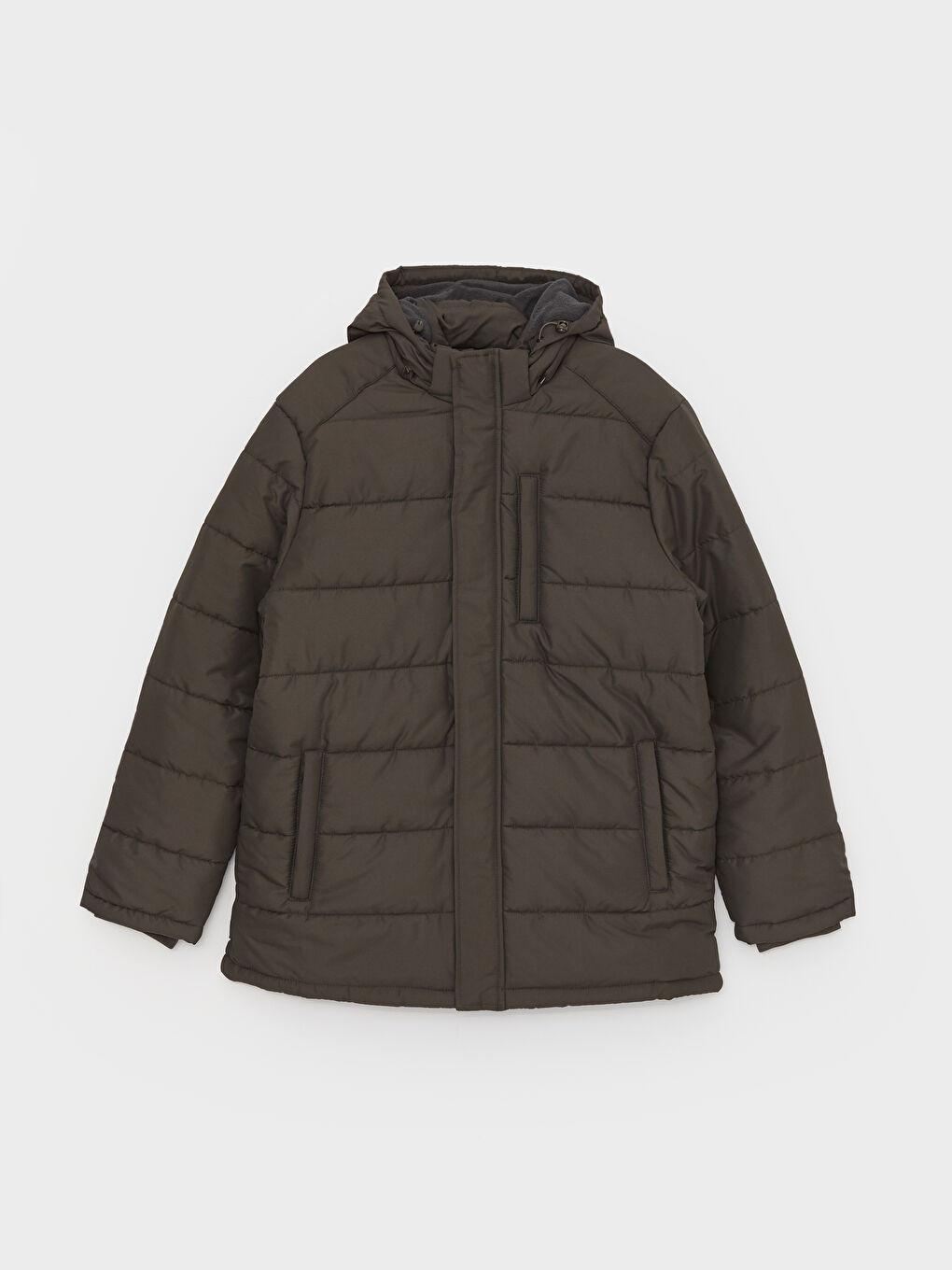 Standard Fit Kapuzenmantel für Herren-7