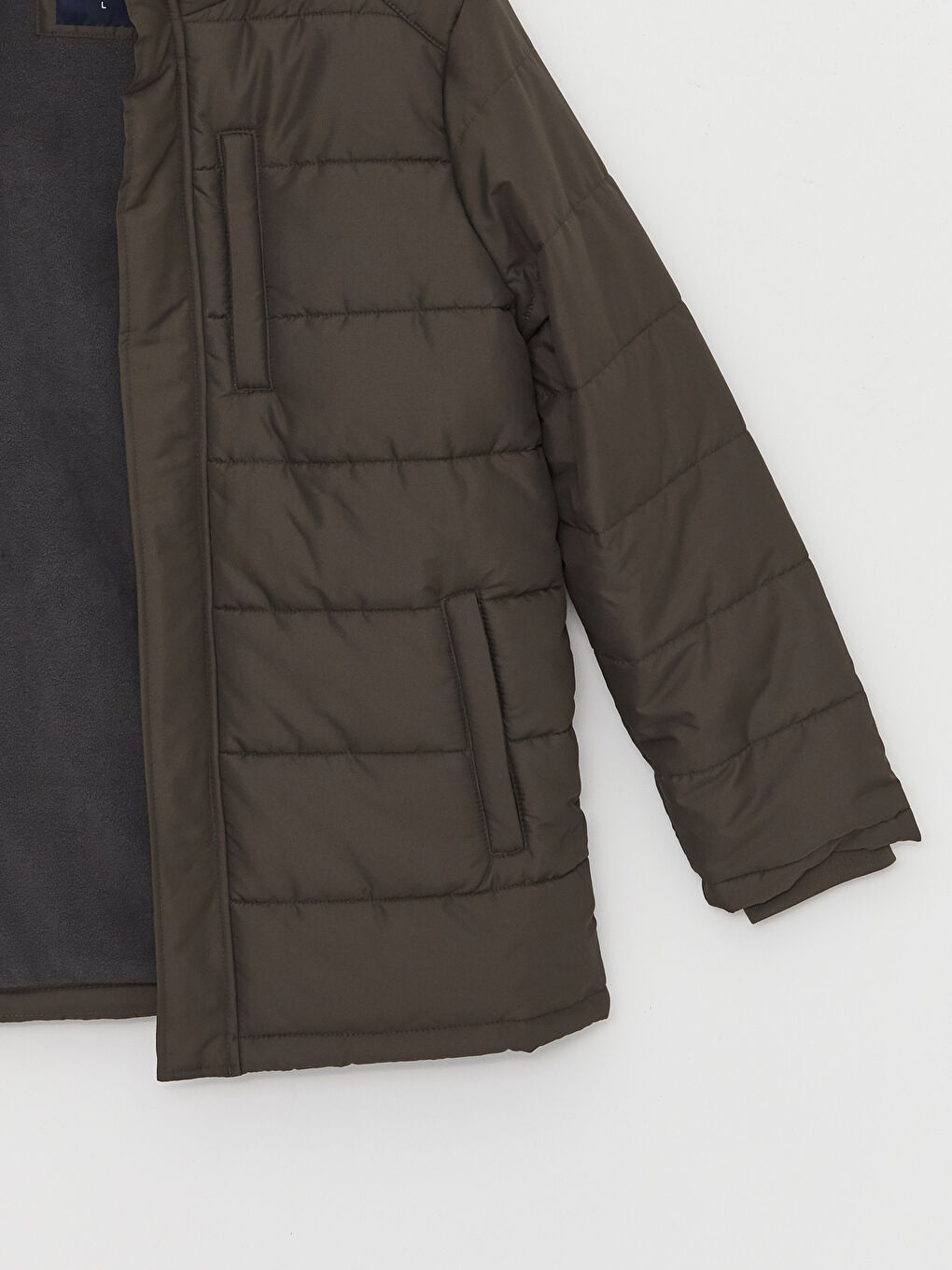 Standard Fit Kapuzenmantel für Herren-10