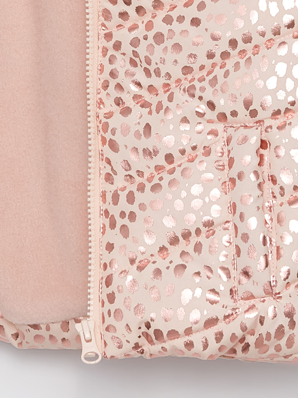 Pembe Kapüşonlu Desenli Kız Bebek Şişme Yelek-2