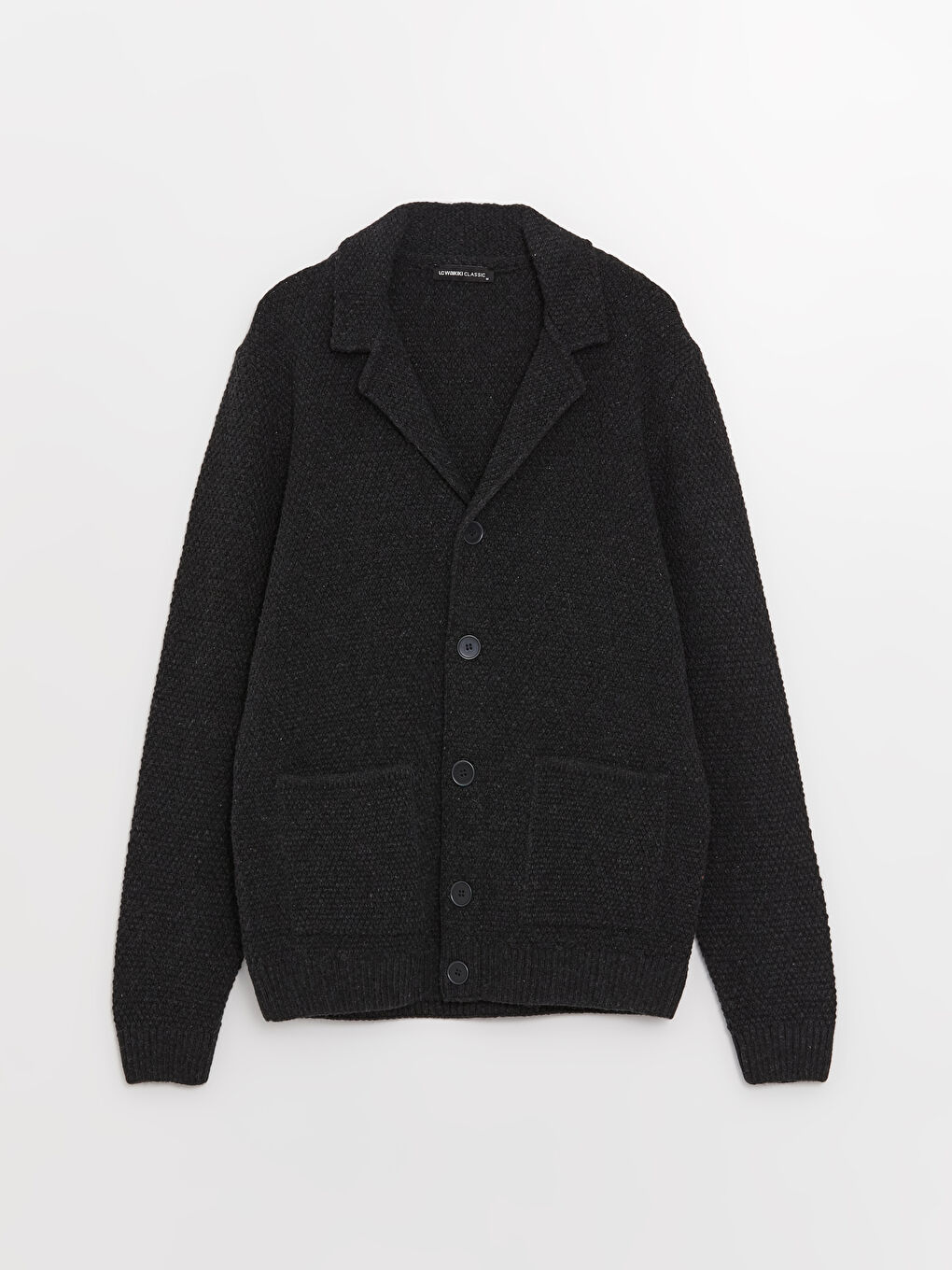 SOUTHBLUE Standard Fit Jacket Neck Men's Knitwear Cardigan -W32089Z8-CWN