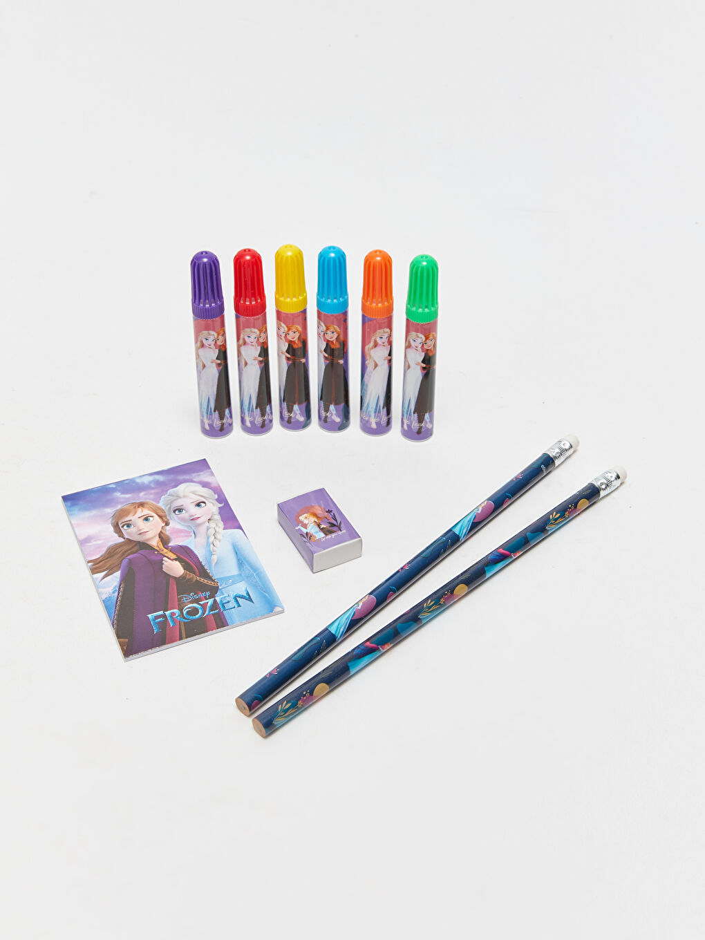 Ensemble de papeterie imprimé pour filles Frozen-2