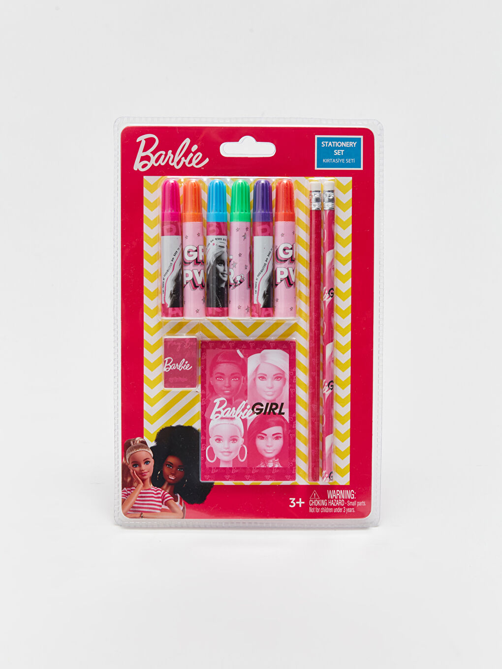 LCW ACCESSORIES مجموعة أدوات مكتبية للبنات باربي -W32119Z4-M0T