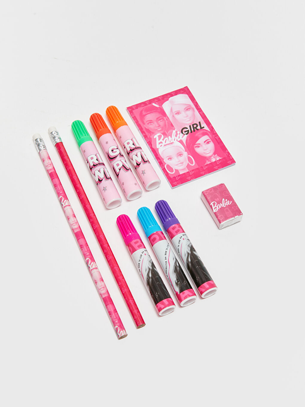 LCW ACCESSORIES مجموعة أدوات مكتبية للبنات باربي -W32119Z4-M0T