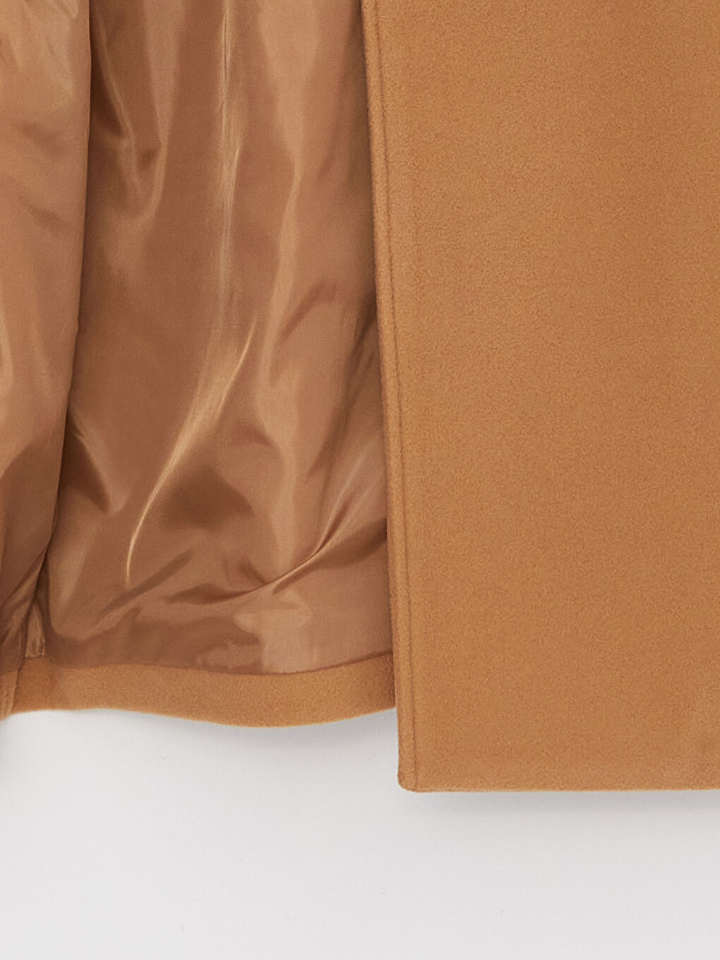 LCW Vision Jackenkragen Gerade Langarm Oversize Damen Cachet-Mantel -W32167Z8-VAH