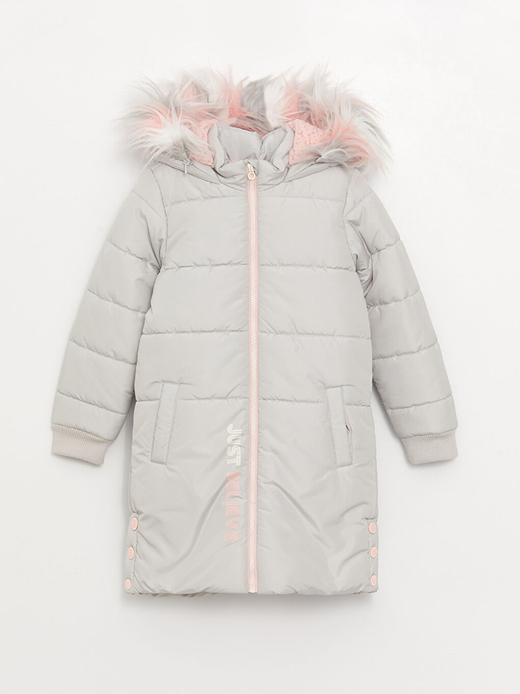 Hooded Girls' Coat-3