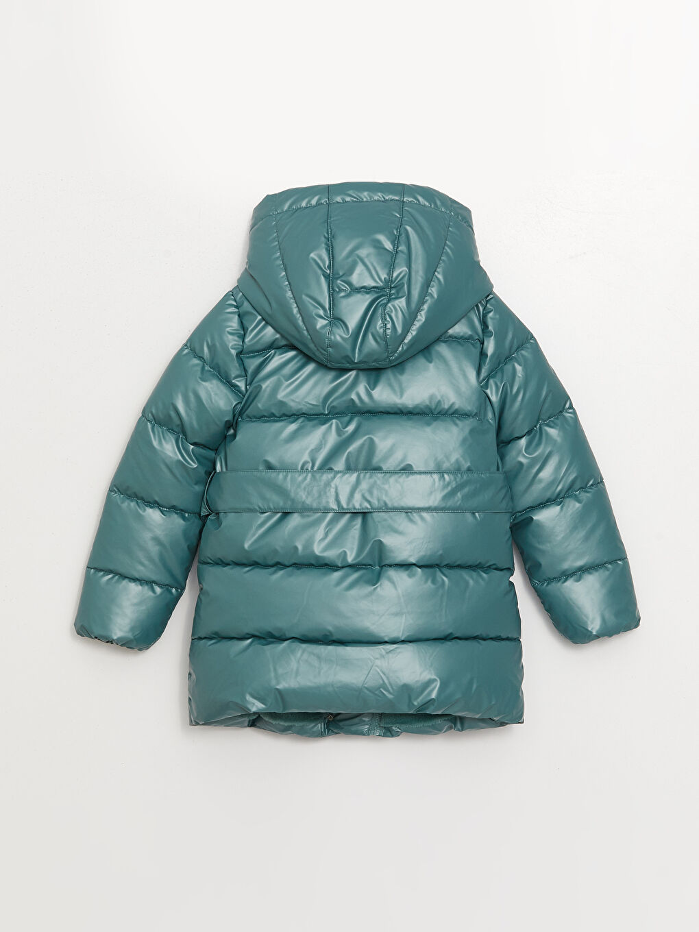 Hooded Girl Puffer-1