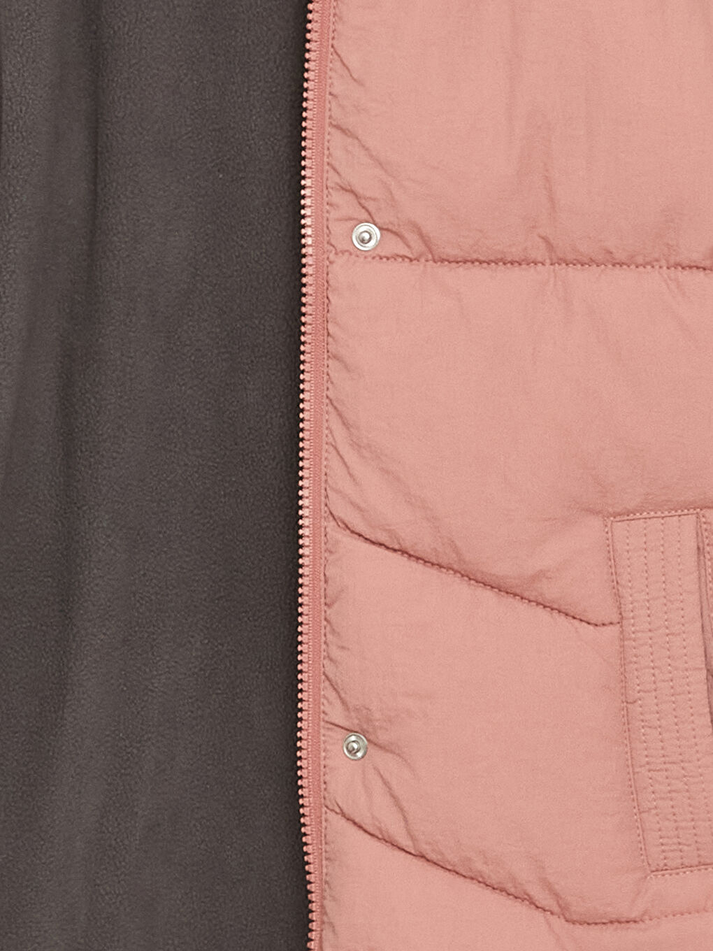 Pembe Kapüşonlu Kız Çocuk Kaban-2