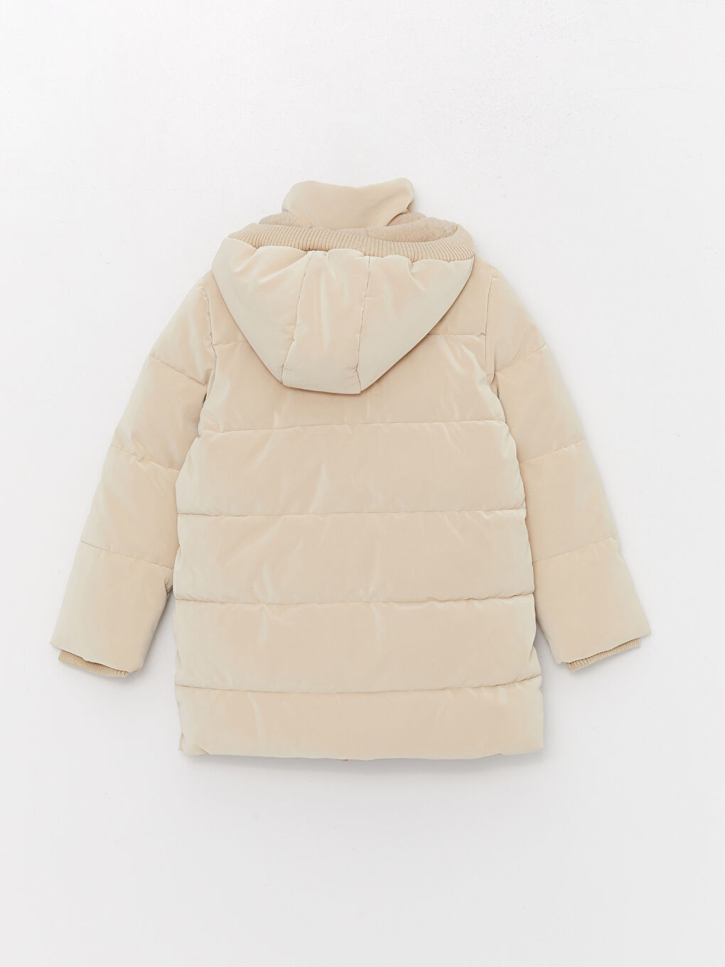 Hooded Basic Girl Coat -W32218Z4-G1Y