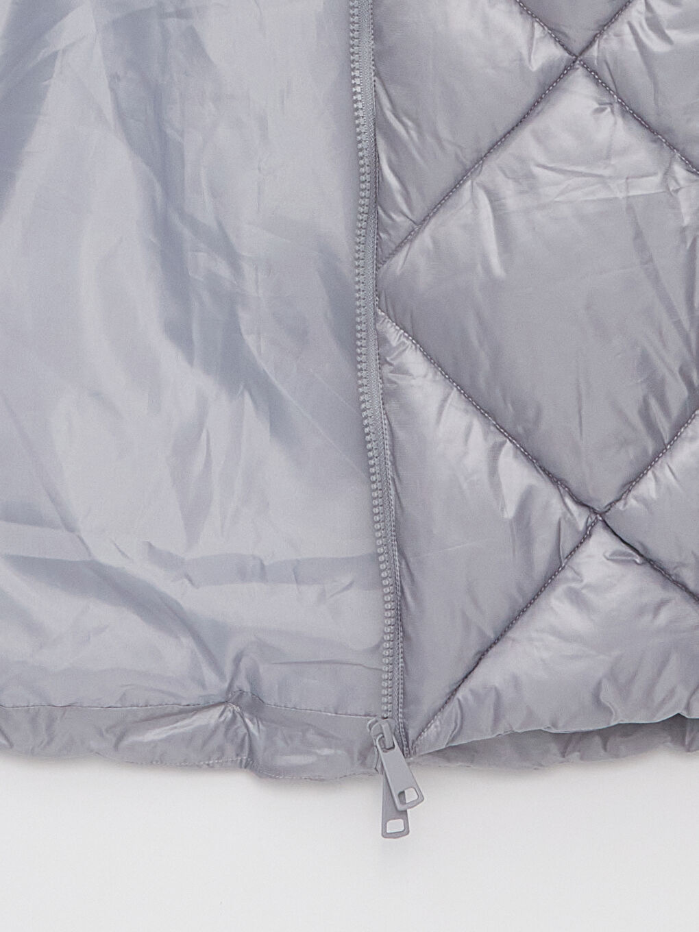 Hooded Quilted Women's Puffer Coat-7