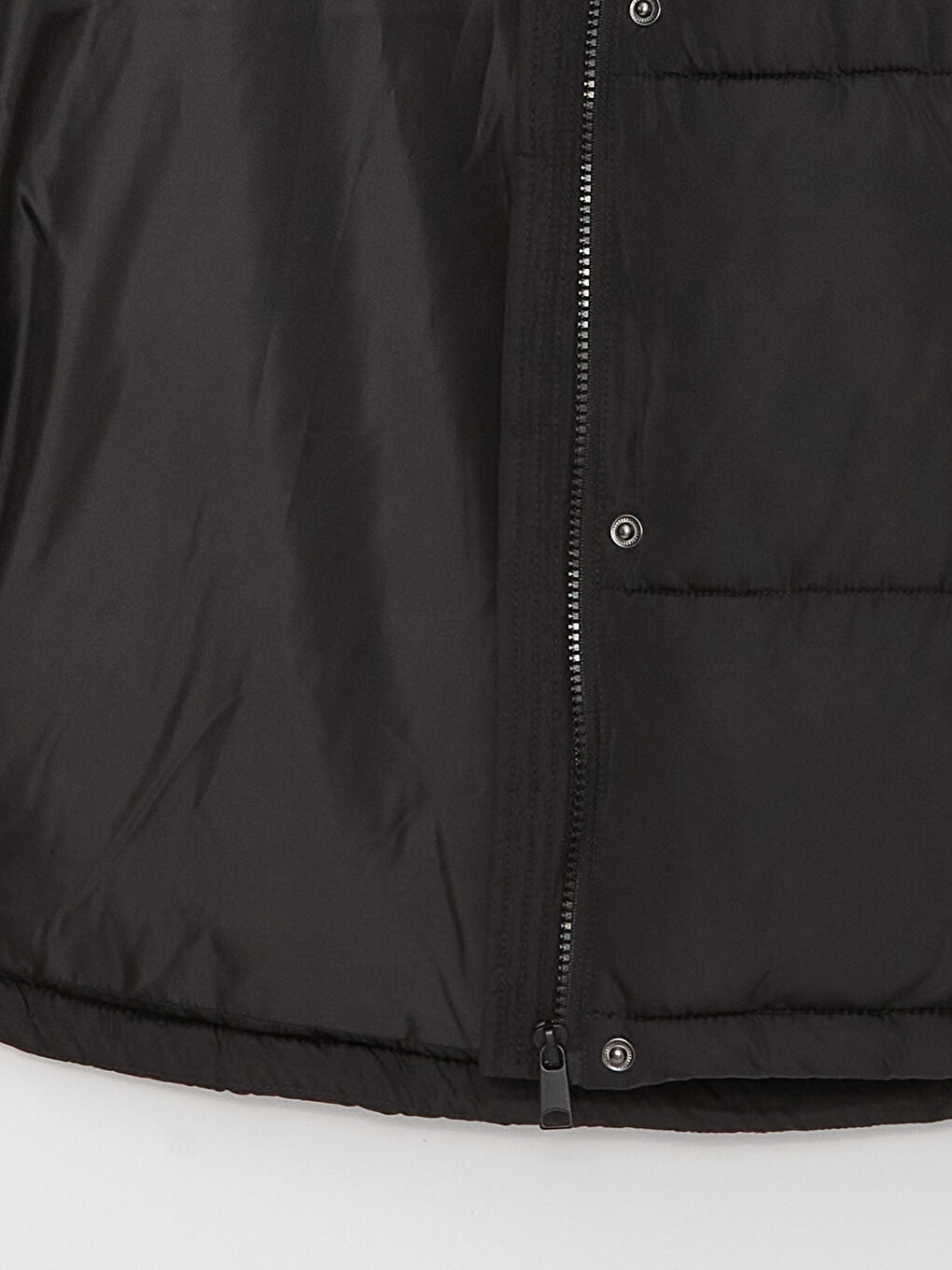 Stand Up Collar Straight Long Sleeve Oversize Women's Down Coat -W32233Z8-CVL