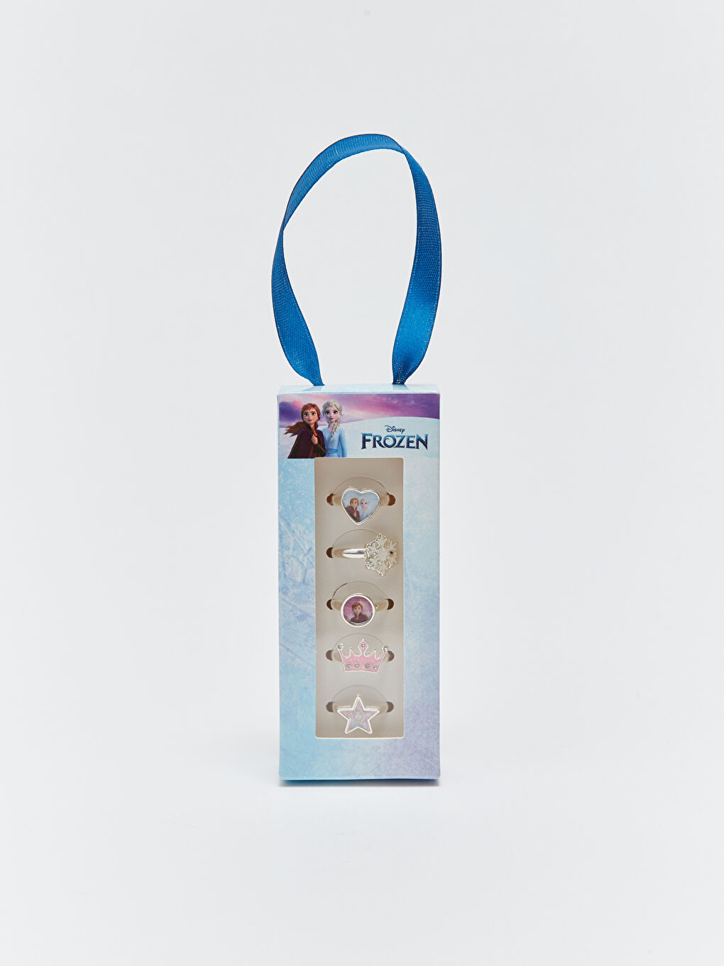 طقم خواتم بنات Frozen - ٥ قطع