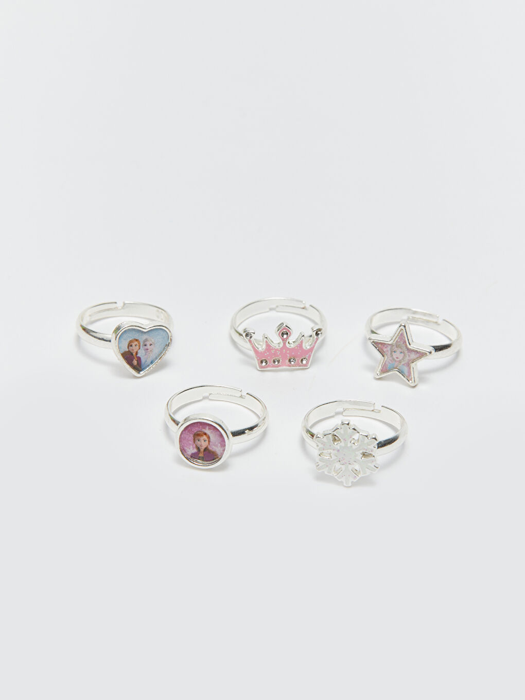 طقم خواتم بنات Frozen - ٥ قطع-1