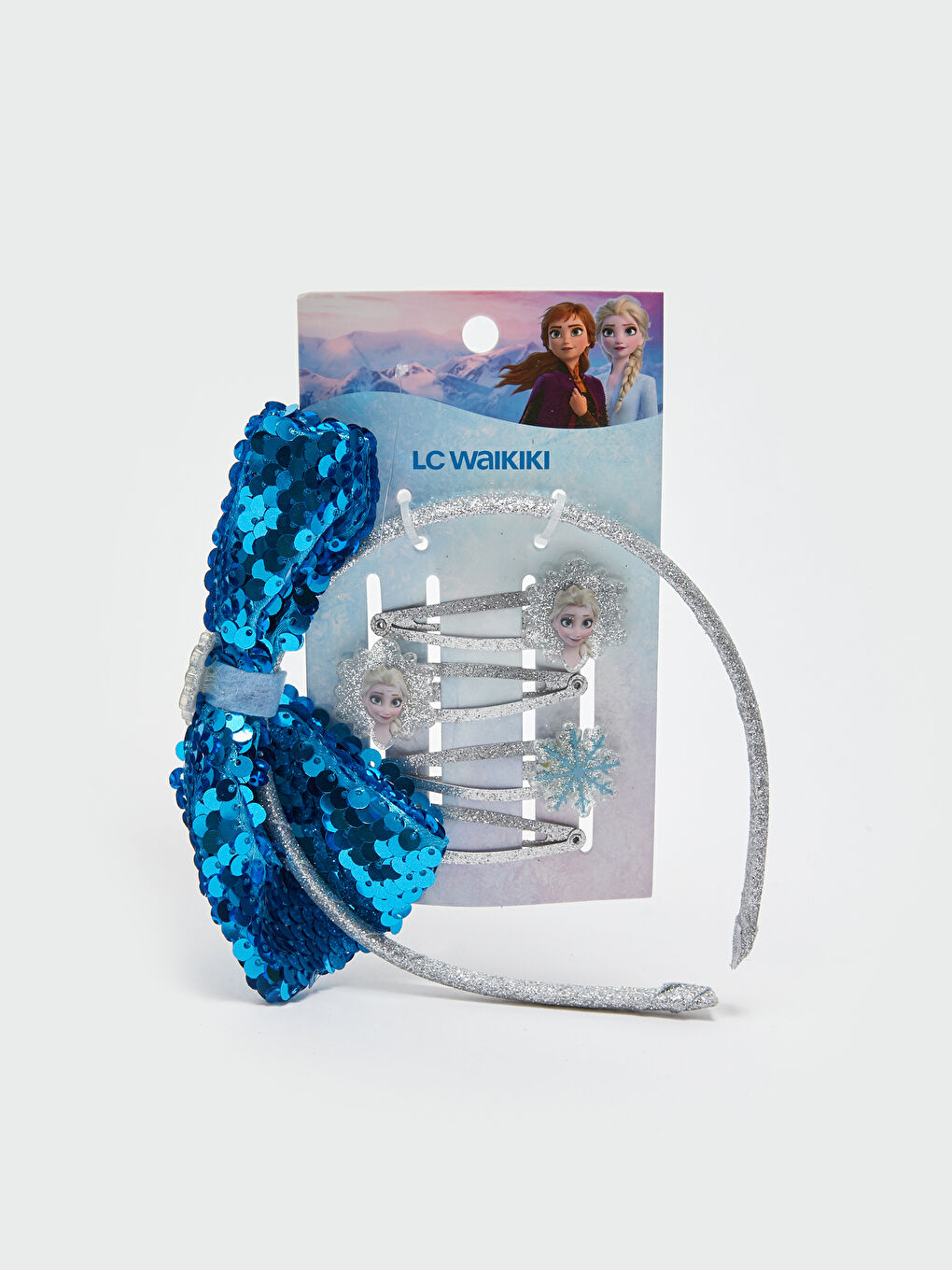 Coroană și Cataramă Clip Frozen Imprimate pentru Fete