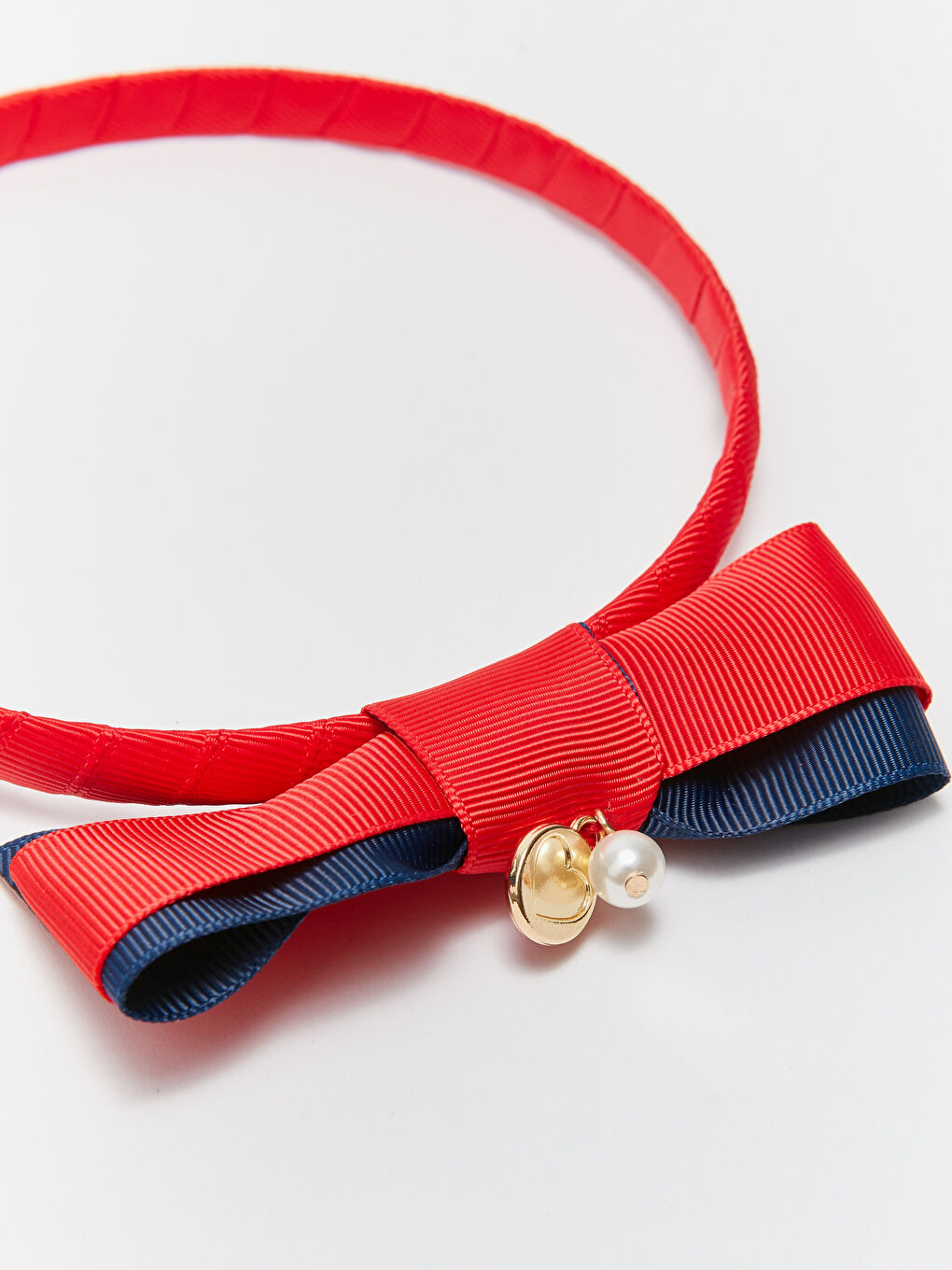 Bow and Pearl Detailed Girl's Tiara 2-Pack-1