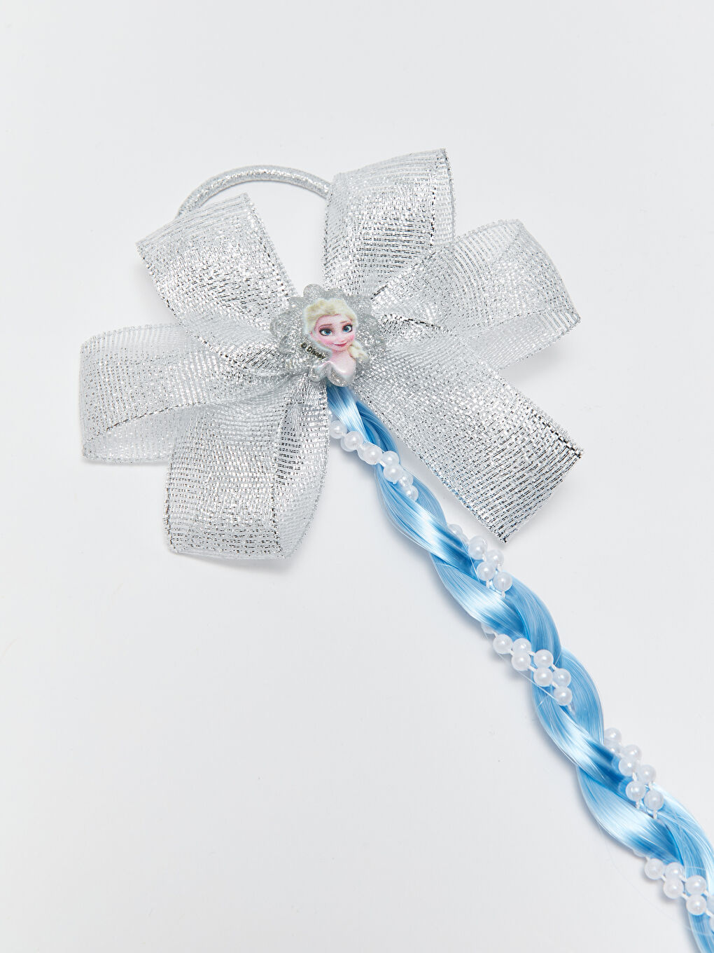 Frozen Printed Braided Hair Detail Girl's Hairpin-2