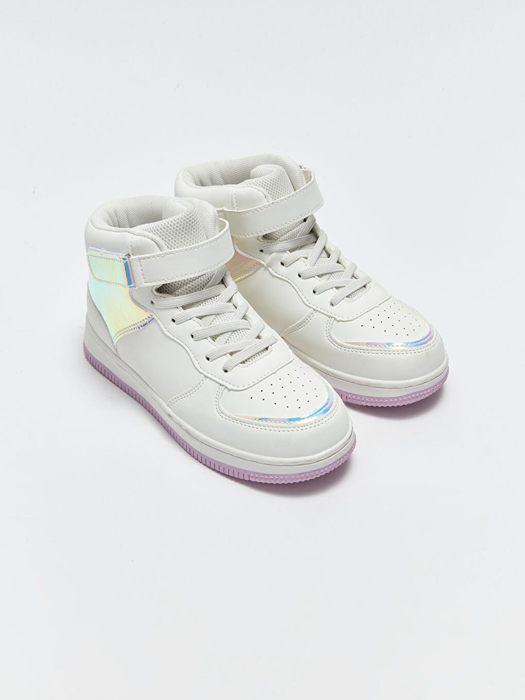 Шнурки и застёжки-липучки на щиколотке Спортивные туфли для девочек