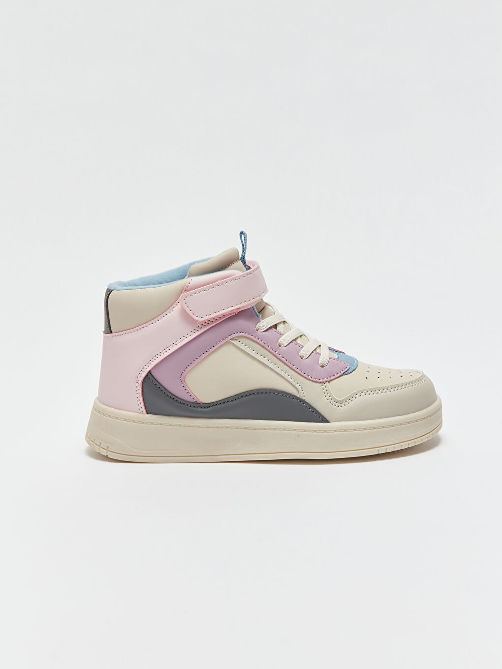 Шнурки и застёжки-липучки на щиколотке Спортивные туфли для девочек-1