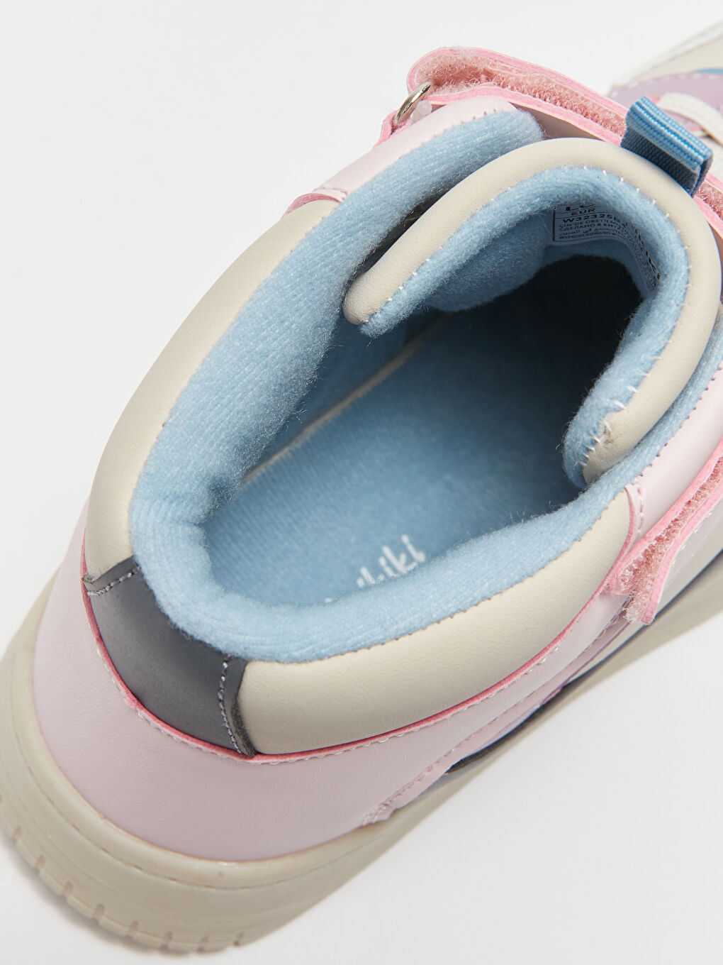 Шнурки и застёжки-липучки на щиколотке Спортивные туфли для девочек-5