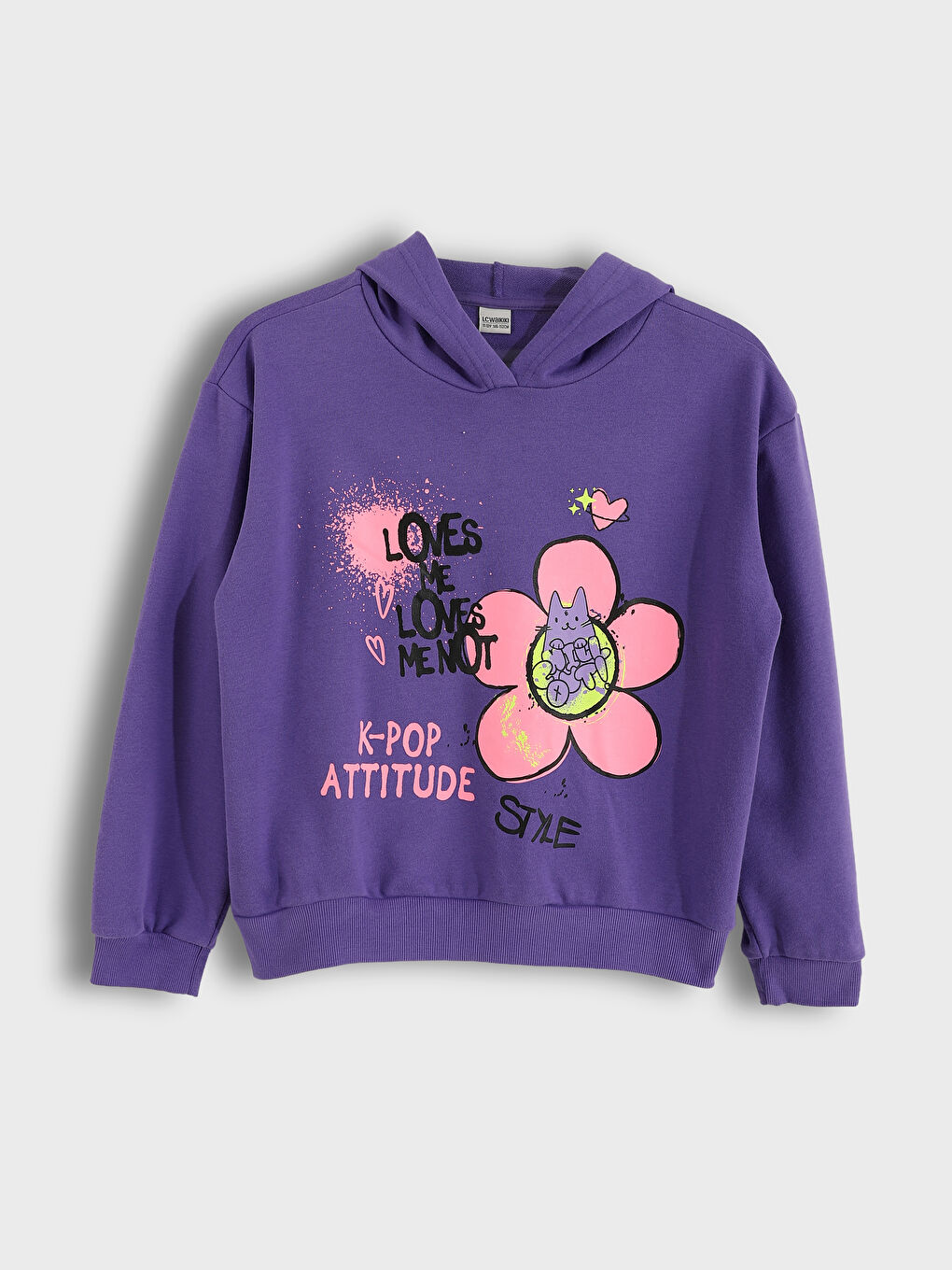 سويت شيرت للبنات بكابوش