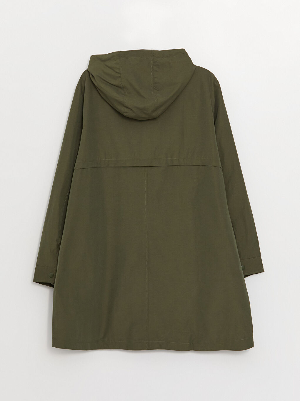 LCW Grace Damen Kapuzenmantel in Schlichtem Design -W32342Z8-GUW