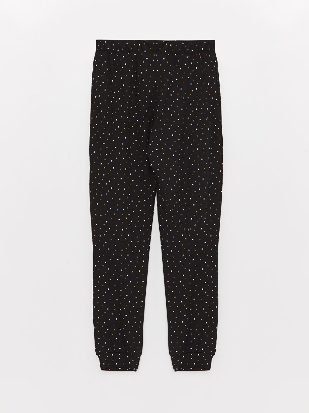 Elasticated Waist Polka Dot Women's Pyjama Bottoms-5