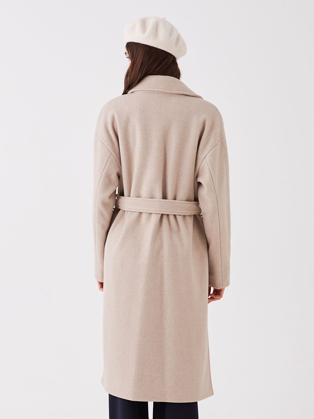 Shirt Neck Regular Long Sleeve Women's Cachet Coat-5