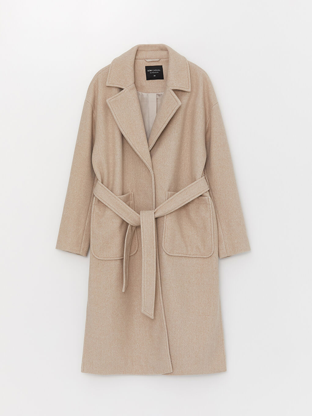 Shirt Neck Regular Long Sleeve Women's Cachet Coat-6