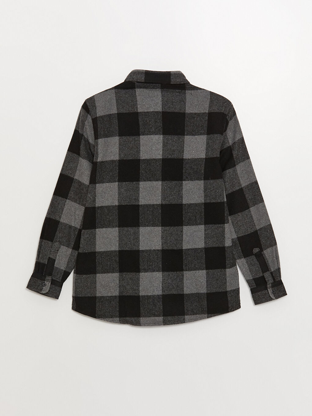 XSIDE Regular Fit Long Sleeve Plaid Men's Flannel Shirt -W32380Z8-LKN