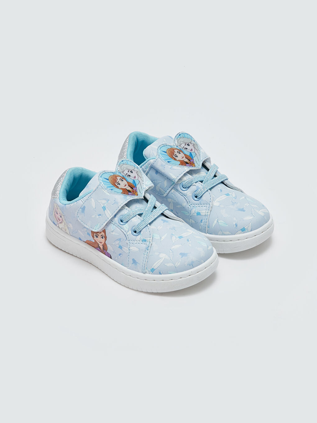 Мұзды принтті жарықтандырылған қыздарға арналған спорттық аяқ киім-1