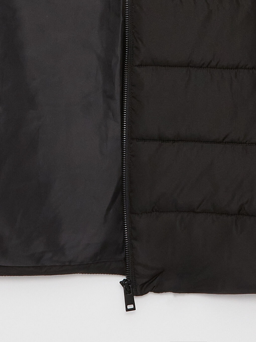 Žena CRNA Puffer jakna/napuhana deblja jakna-8