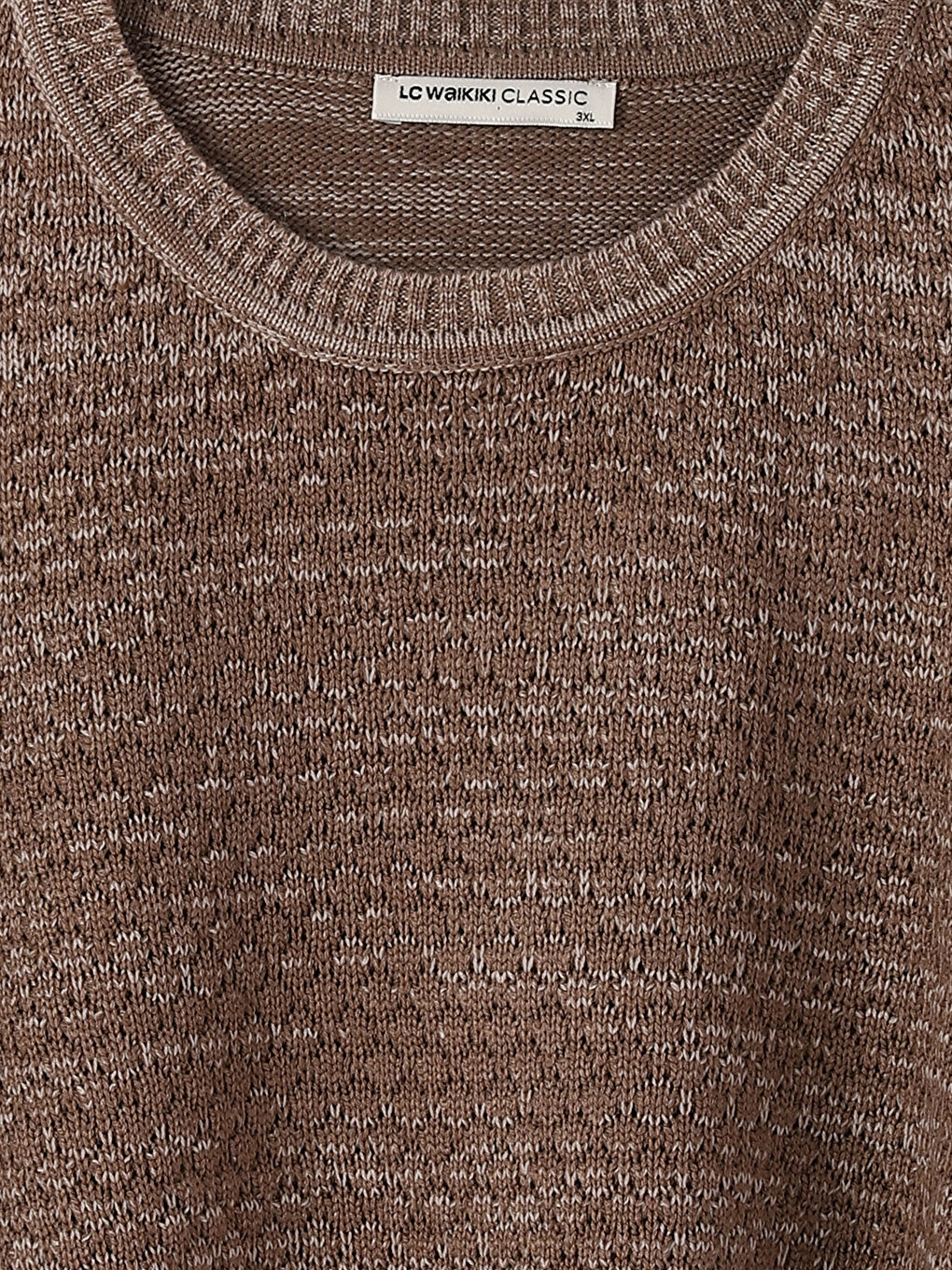 Pull-over Col rond Manches longues pour Hommes en Tricot-3